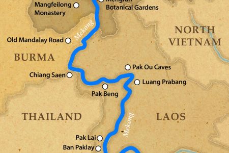 The Laos & Thailand Mekong: Vientiane - Chiang  Khong 11 Days